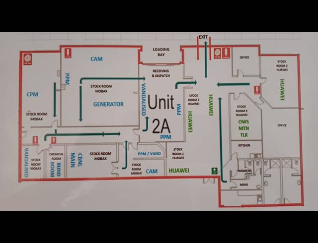 500M² WAREHOUSE TO LET IN VINTONIA